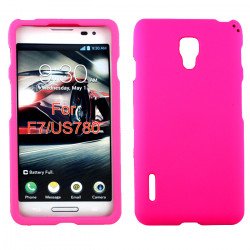 LG Optimus F7 Hard Protector Cover (Hot Pink)